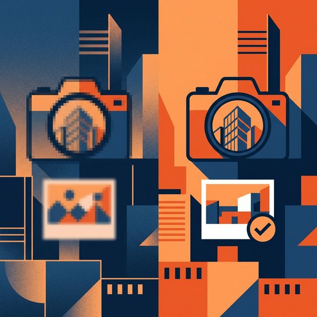 WhatsApp Photo Sharing Illustration