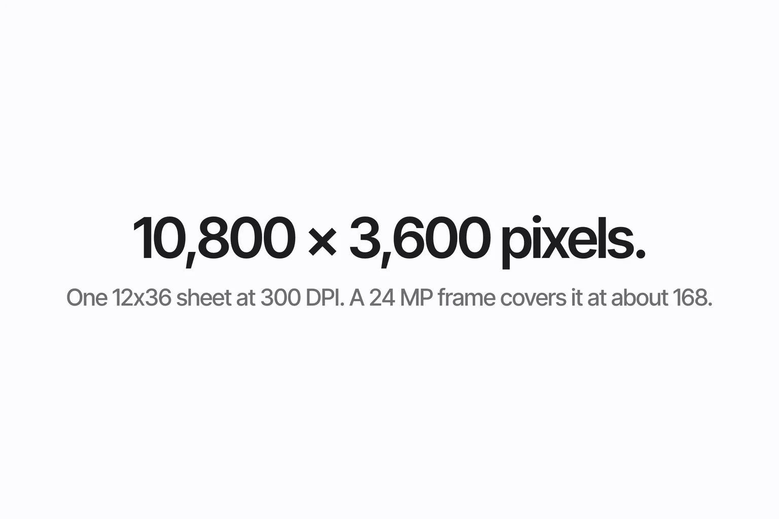 10,800 × 3,600 pixels.